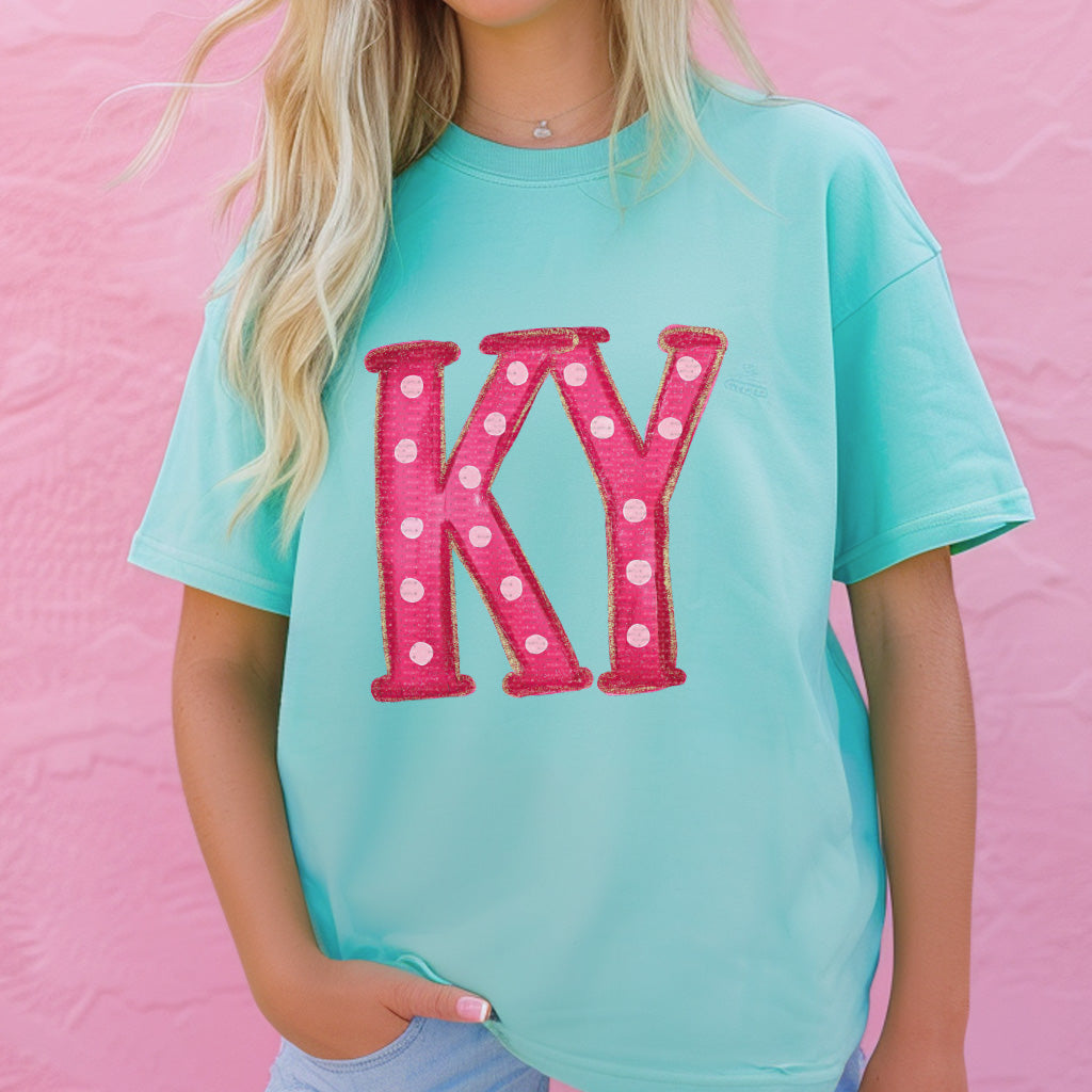 KY, Red, Polka Dots - DIGITAL DOWNLOAD