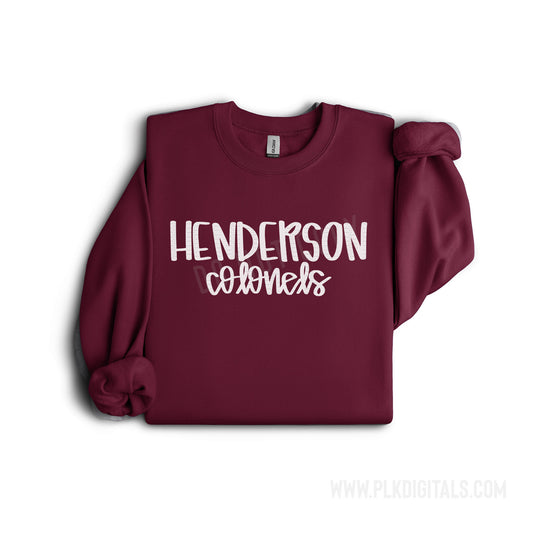 Henderson County Colonels - DIGITAL DOWNLOAD