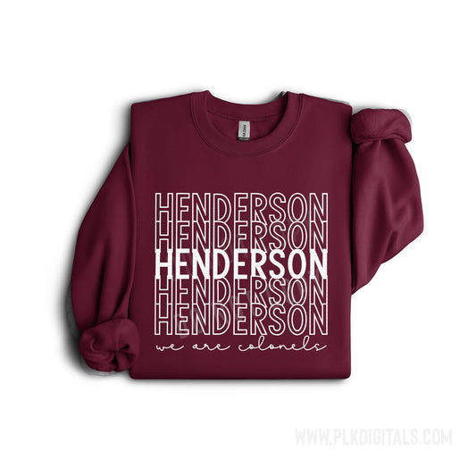Henderson County Colonels - DIGITAL DOWNLOAD