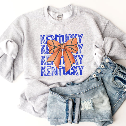 KY, Basketball Bow, Kentucky - DIGITAL DOWNLOAD