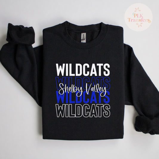 Shelby Valley Wildcats - DIGITAL DOWNLOAD